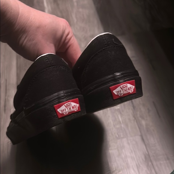 Vans Pink Checkered Slip-On Shoes customized - Picture 2 of 2